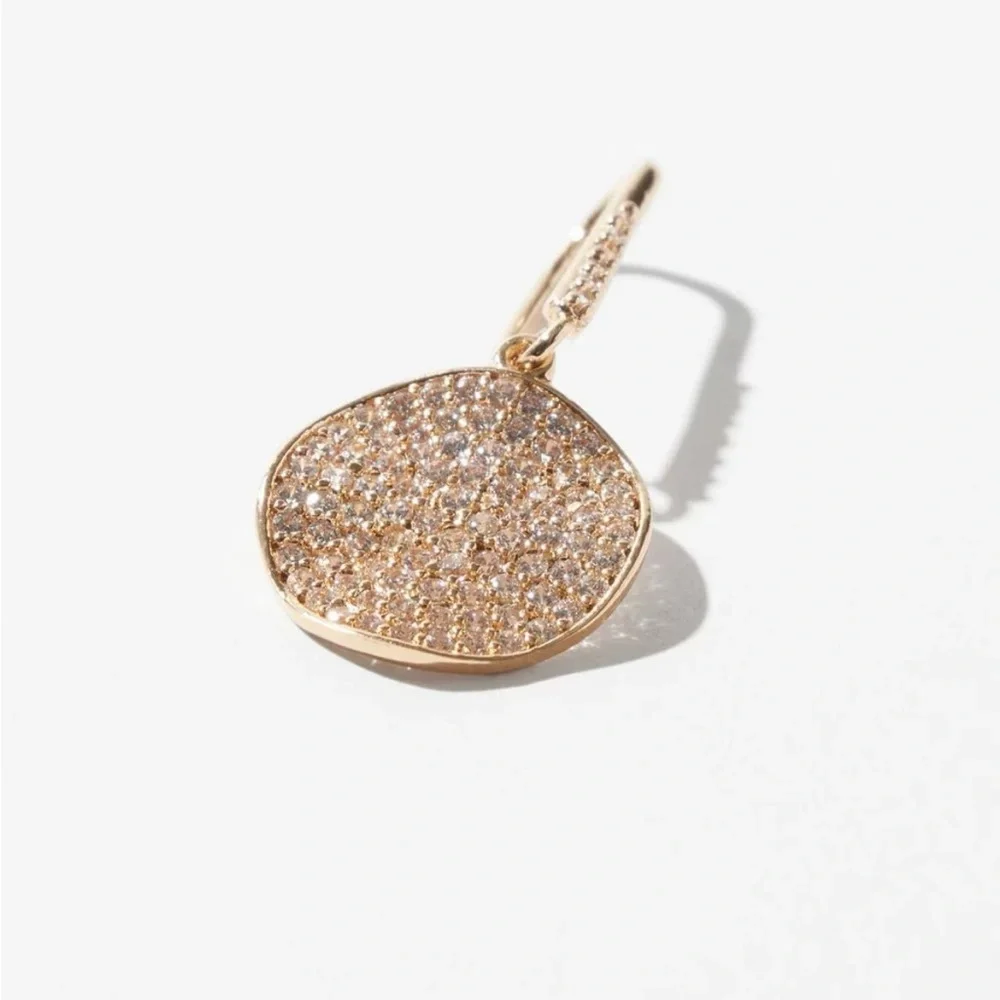 WHBM Elegant Gold and Silver Drop Earrings